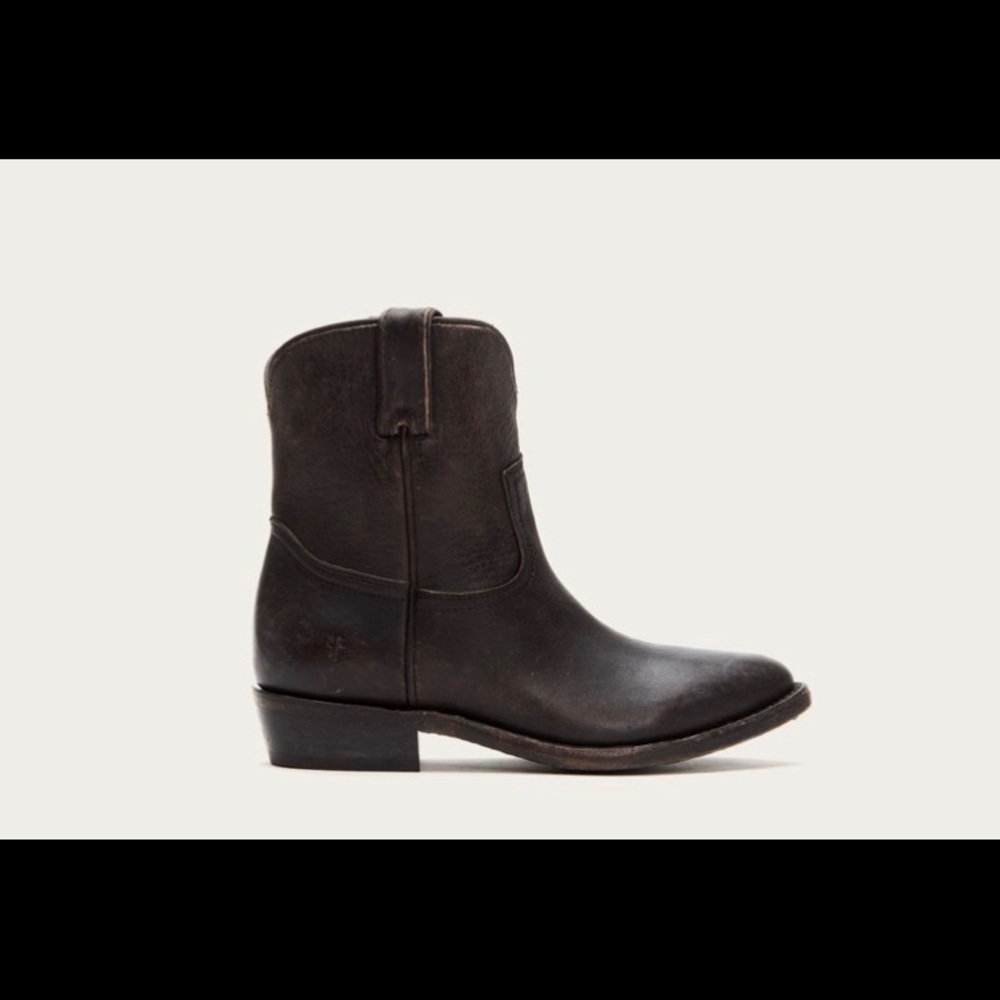 Frye Black Shortie Boot